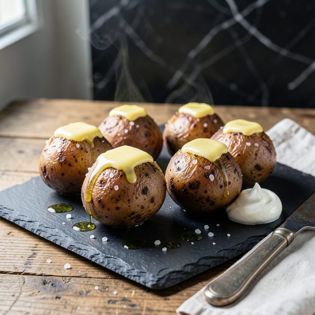 Recipe Oven Baked Potatoes: Crispy Skin and Fluffy Centers Recipe Oven Baked Potatoes: Crispy Skin and Fluffy Centers