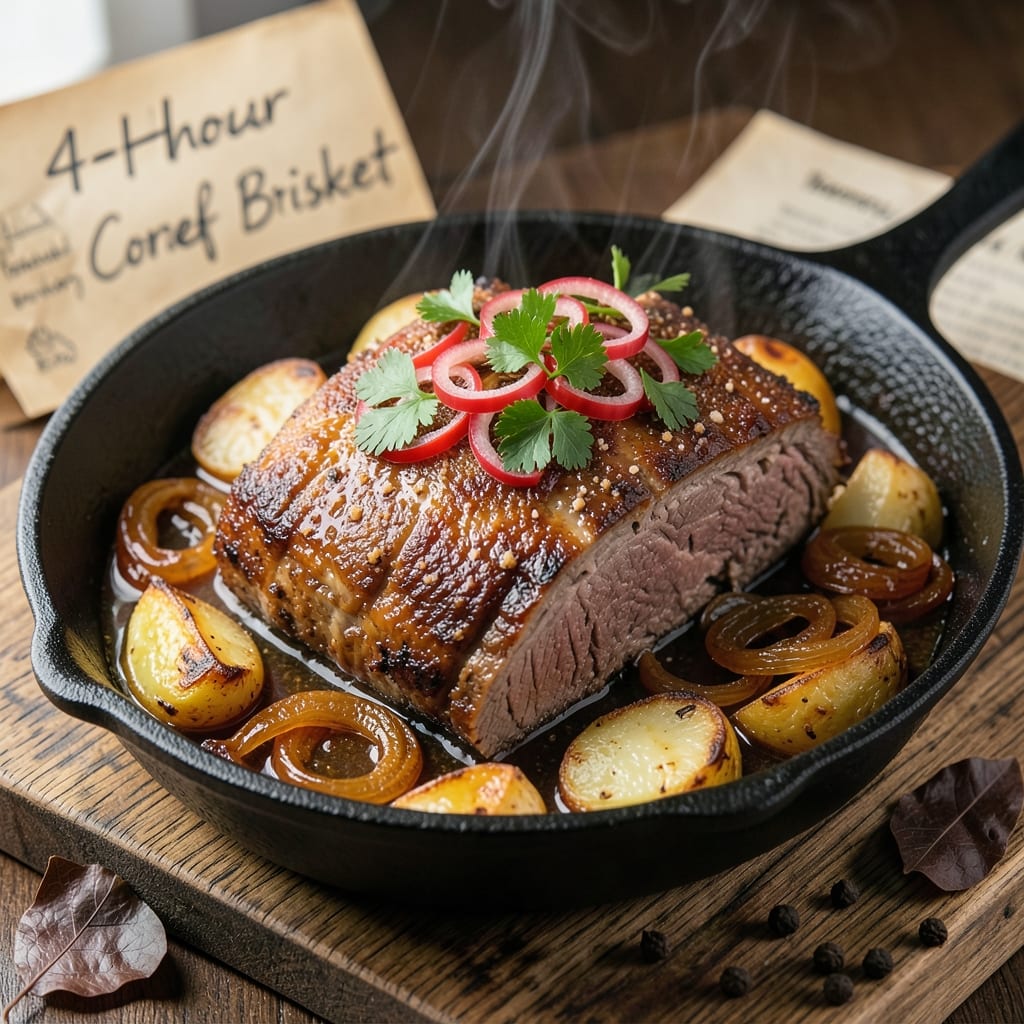 4 Hour Corned Beef Recipe: Slow-Braised Spice-Infused Masterpiece