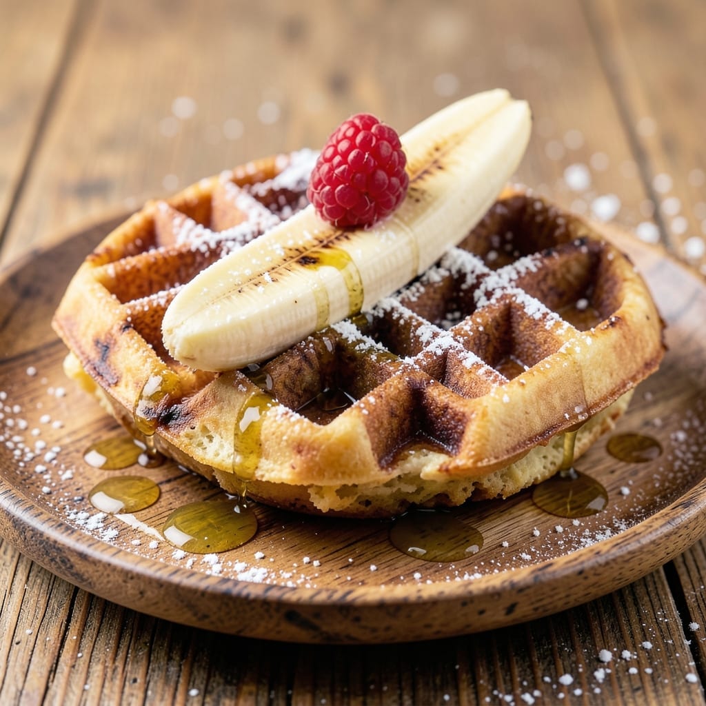 1 Banana Waffle Recipe: Single-Ingredient Stacks in 10 Minutes