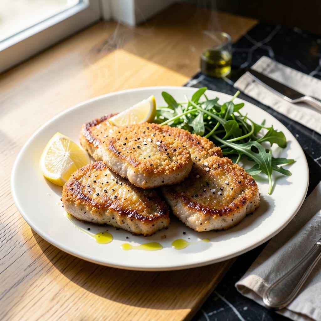 Pan-Fried Pork Cutlets Recipe: Crispy Breaded Perfection in Minutes