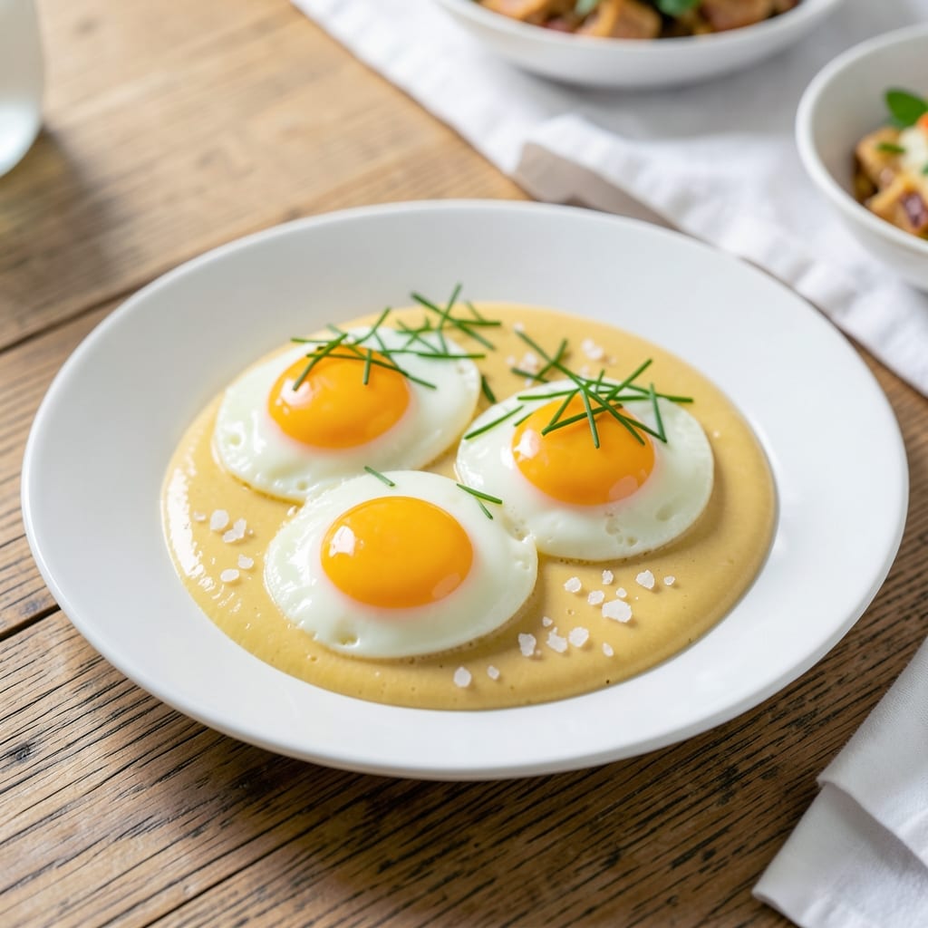 4 Egg Recipe: Fluffy Clouds in a Skillet Pan