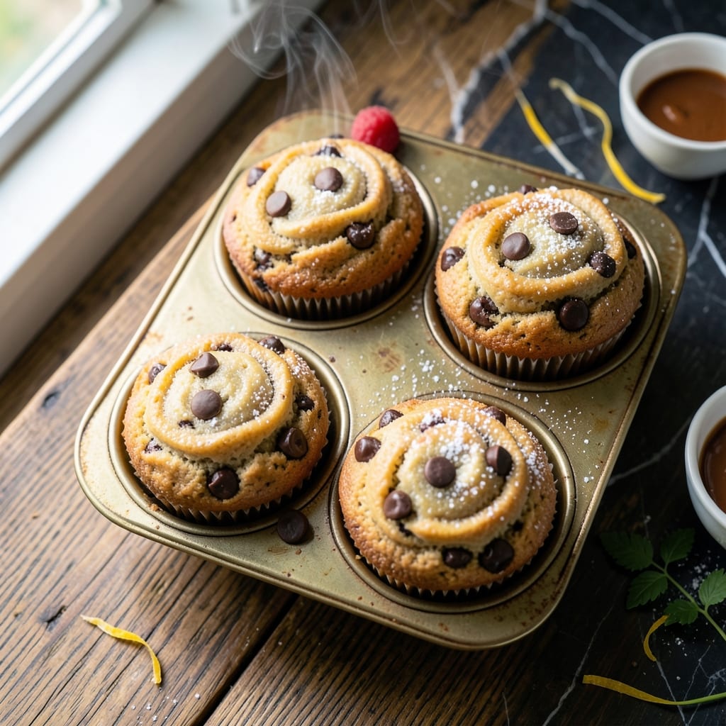 2 Banana Chocolate Chip Muffins Recipe: Double-Batch Fluff With Hidden Walnut Boost