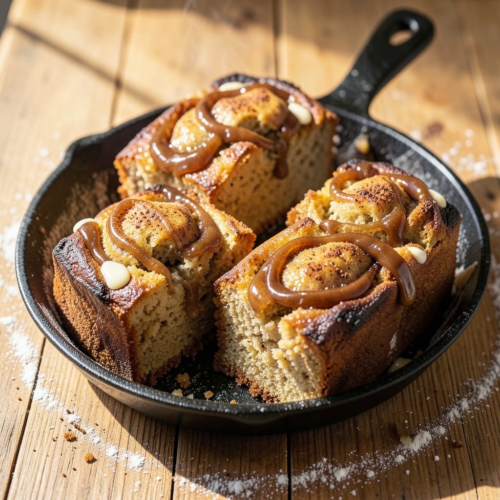 4 Loaf Banana Bread Recipe: Double-Batch Moistness With Walnut Swirls