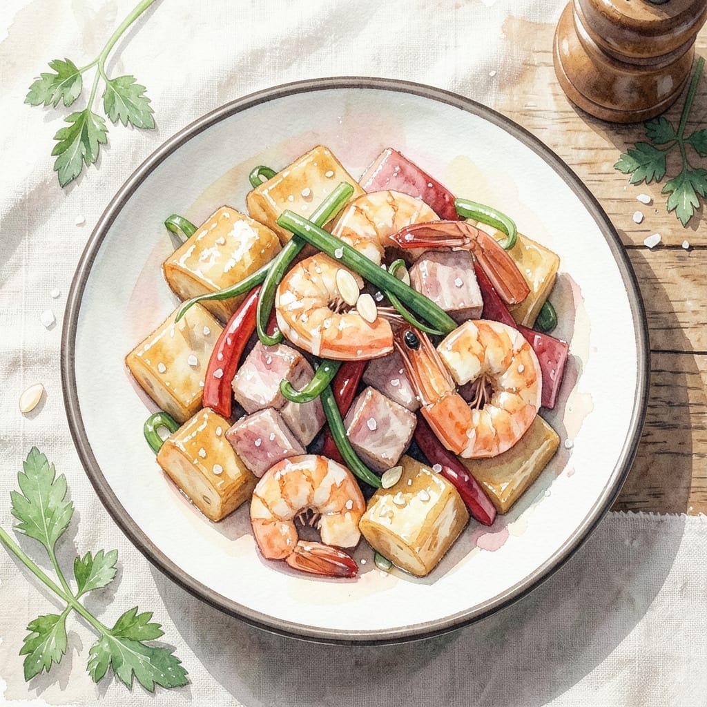 Nian Gao Recipe Stir Fry: Sweet and Savory Sticky Rice Cake Delight Nian Gao Recipe Stir Fry: Sweet and Savory Sticky Rice Cake Delight