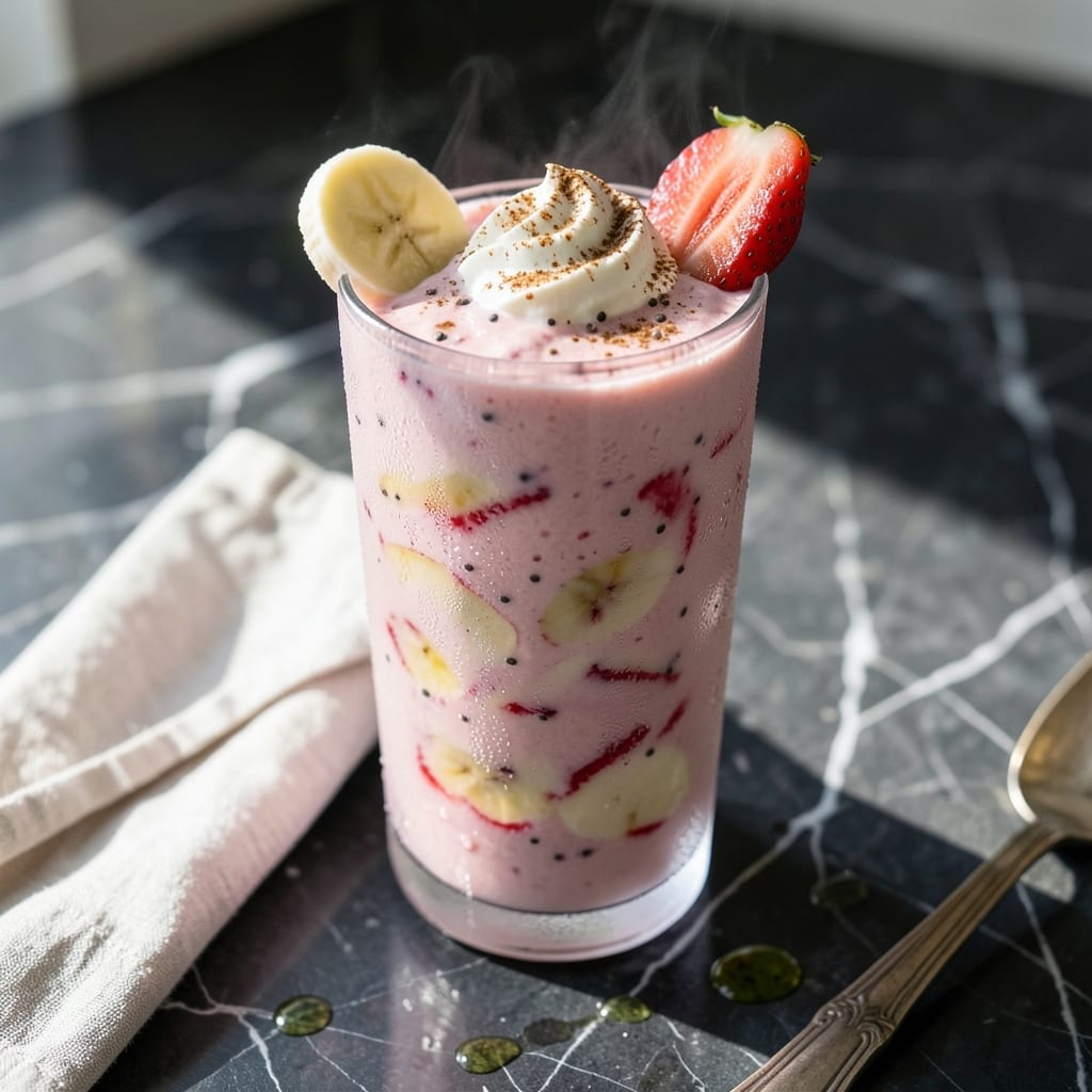Wawa Strawberry Banana Smoothie Recipe: Creamy Fruit Burst in Minutes