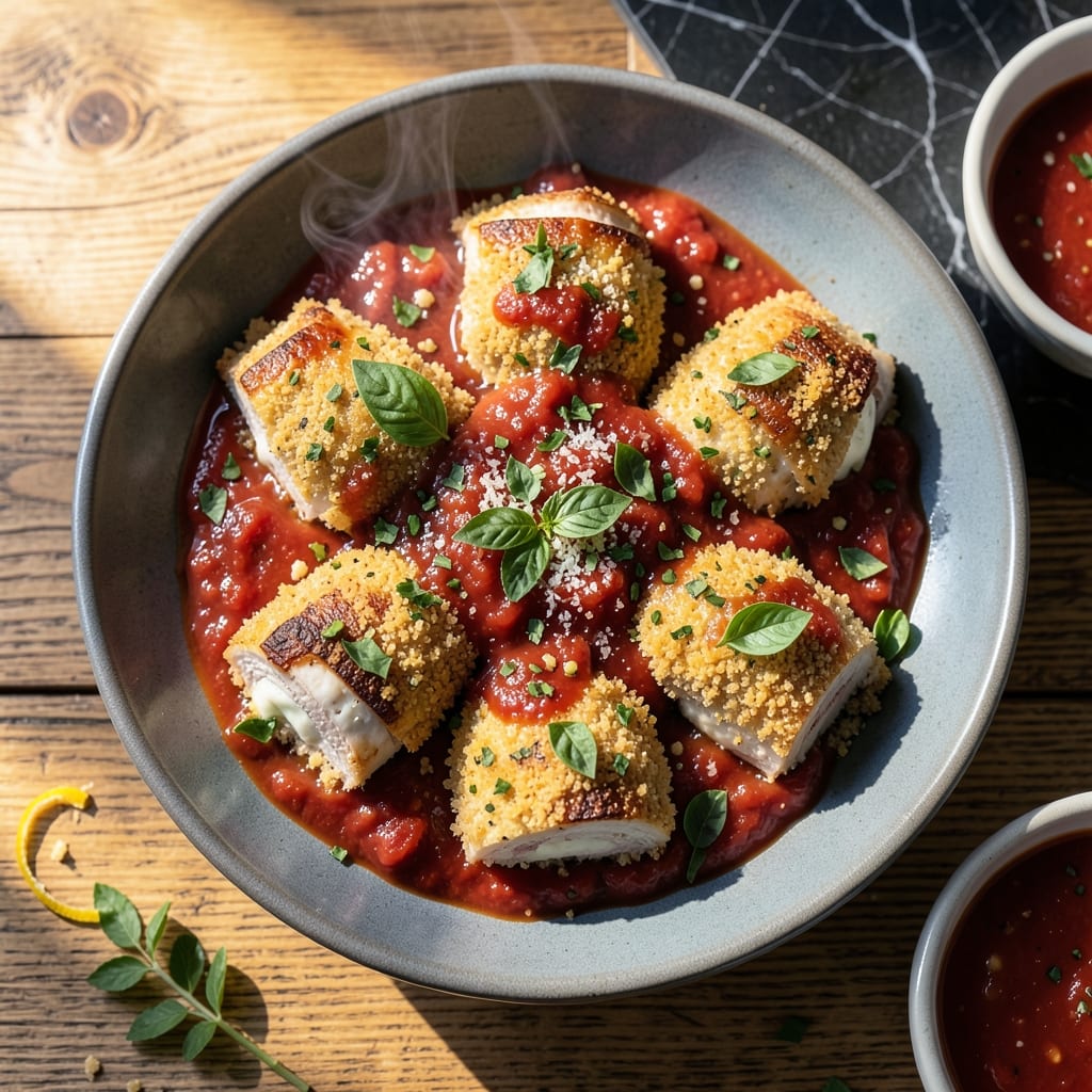 Veal Braciole Recipe: Thin Slices Stuffed With Cheesy Herbed Breadcrumbs