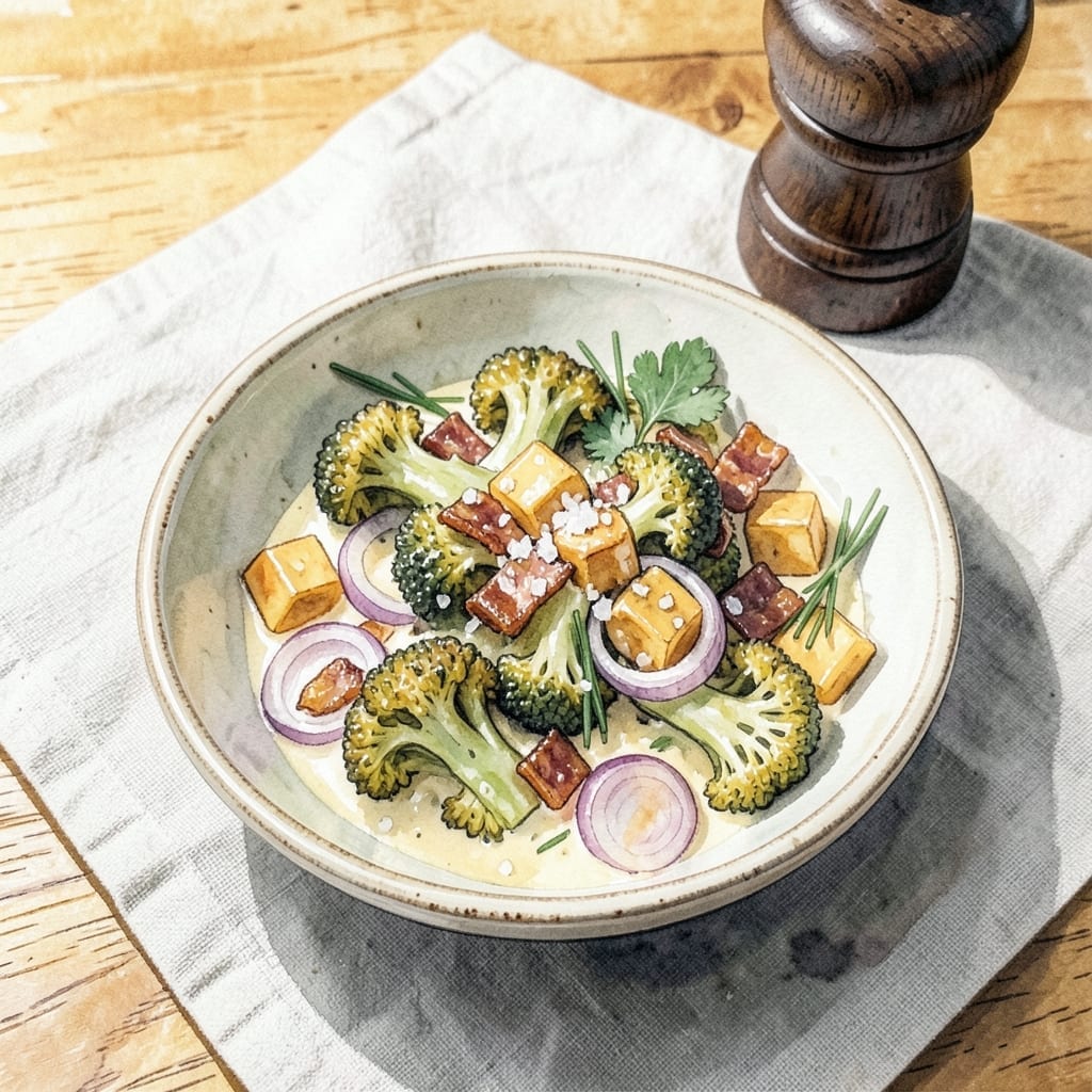 Broccoli Salad Recipe No Sugar: Crunchy Veggie Medley With Tangy Dressing