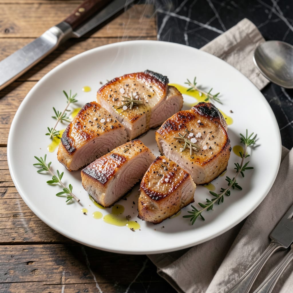Bone In Pork Chops Recipe: Thick Cut Succulence with Apple Cider Glaze detailed visual guide