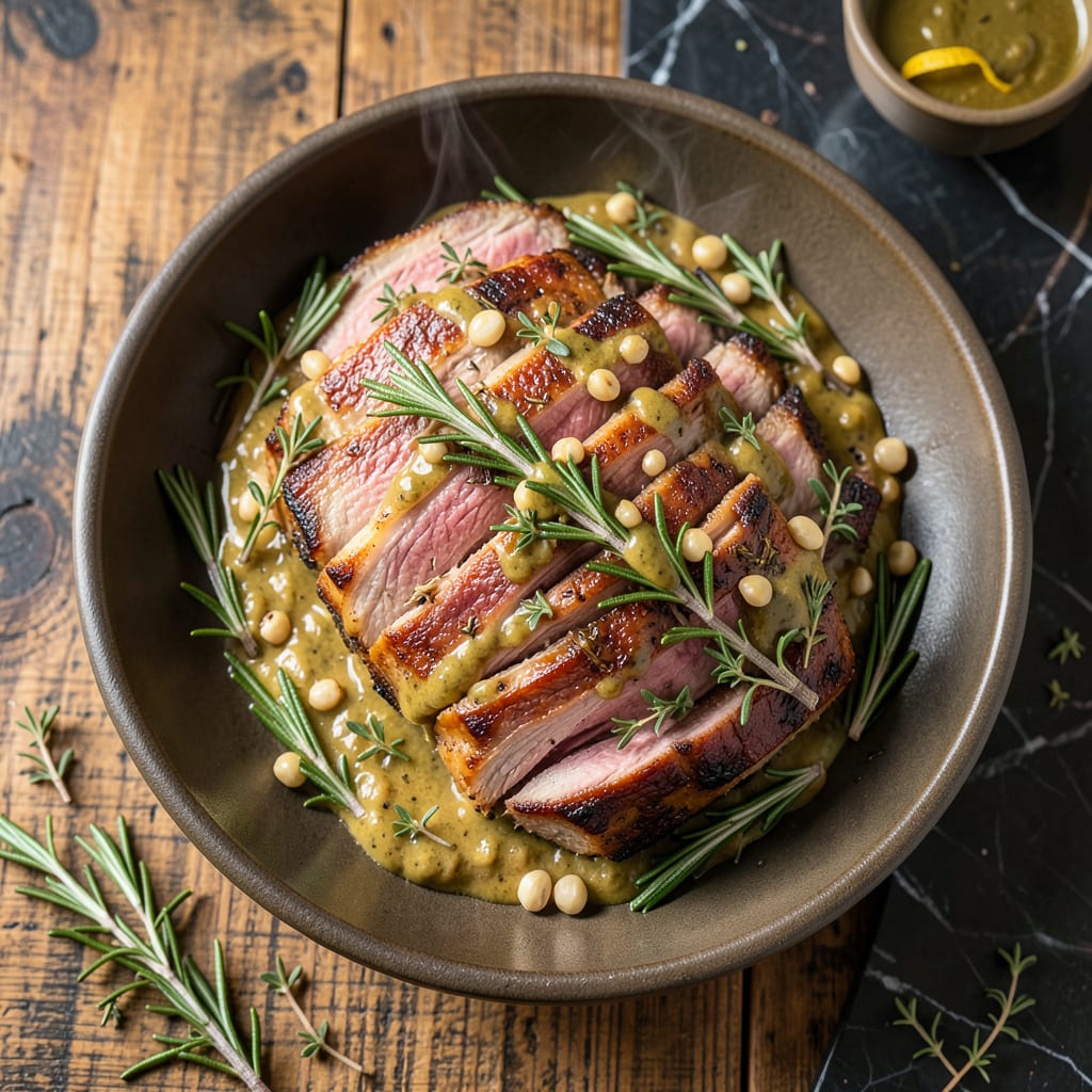 Comprehensive Boneless Pork Rib Roast Recipe: Herb Crusted and Slow Roasted to Perfection visual reference