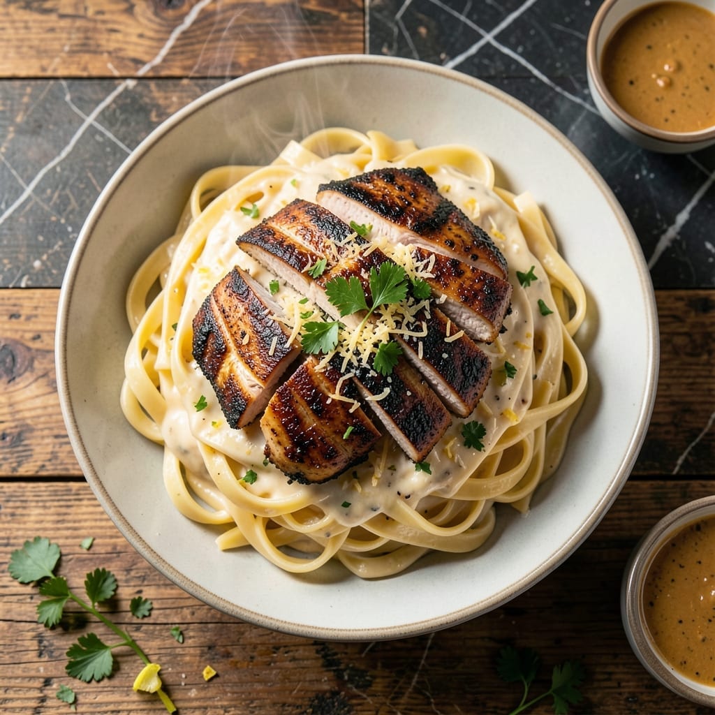 Blackened Chicken Alfredo Recipe: Cajun-Spiced Pasta with Creamy Sauce