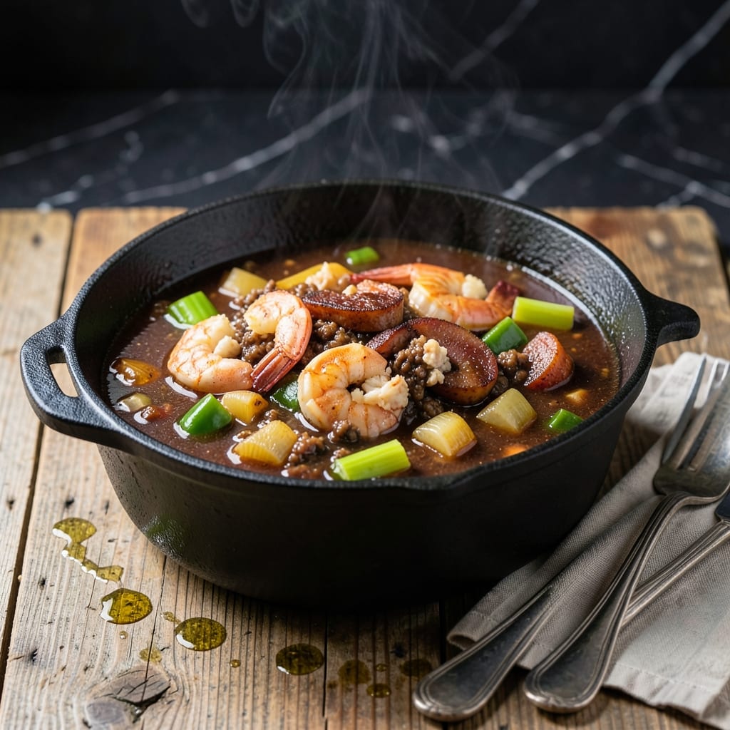 Cheesecake Factory Gumbo Recipe: Creole Spice and Seafood Richness