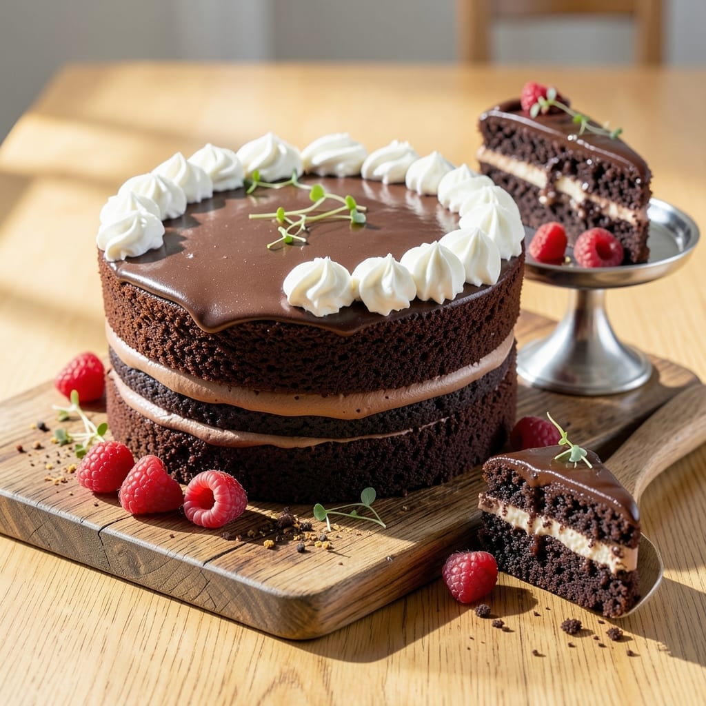5-Inch Chocolate Cake Recipe: Mini Masterpiece With Fondant Crown