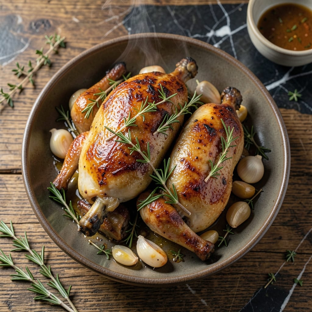Roasted Rabbit Recipe: Mediterranean Herb and Garlic Infusion Roasted Rabbit Recipe: Mediterranean Herb and Garlic Infusion