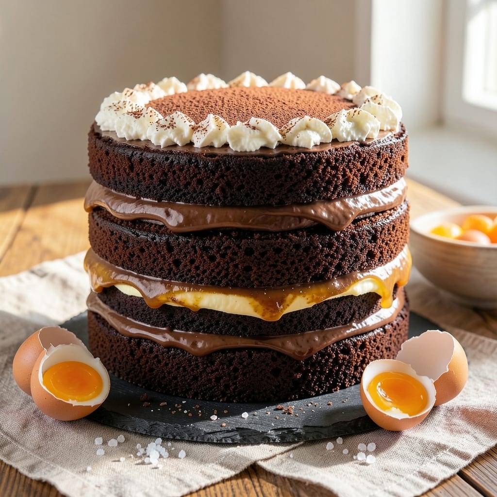 24 Layer Chocolate Cake Recipe: Fondant-Bridged Tower With Zero Wobble 24 Layer Chocolate Cake Recipe: Fondant-Bridged Tower With Zero Wobble