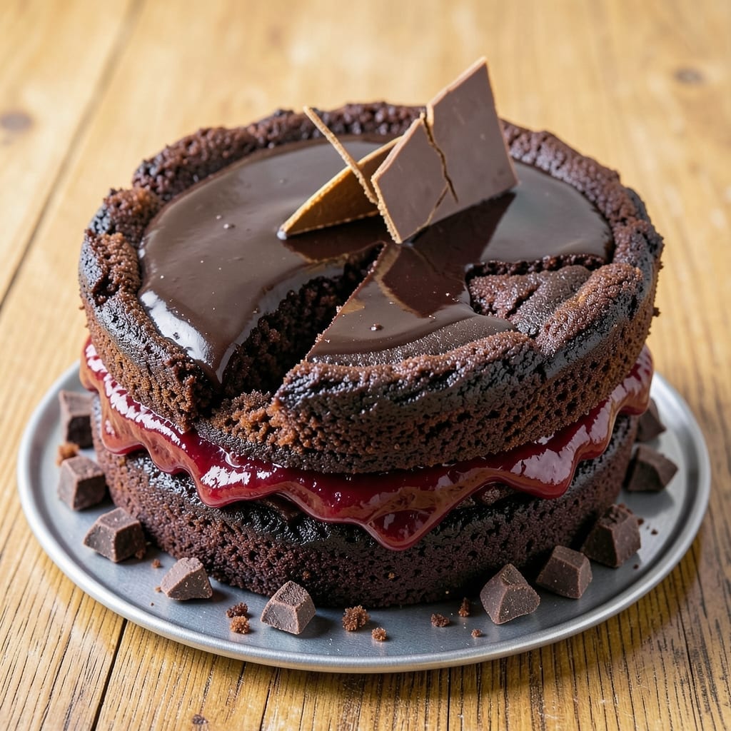 1-2-3-4 Chocolate Cake Recipe: Layered Magic With Fondant Crowns