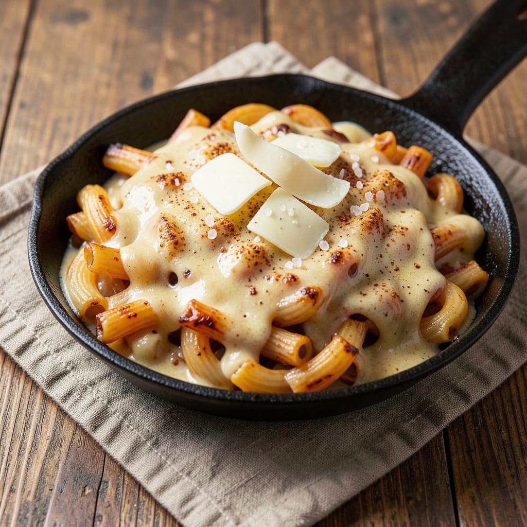3-Ingredient Noodle Bake Recipe: One-Pan Cheesy Crisp in 20 Minutes 3-Ingredient Noodle Bake Recipe: One-Pan Cheesy Crisp in 20 Minutes