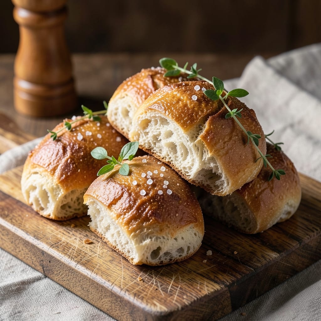 4-Ingredient Bread Roll Recipe: Foolproof Dough That Rises in Minutes