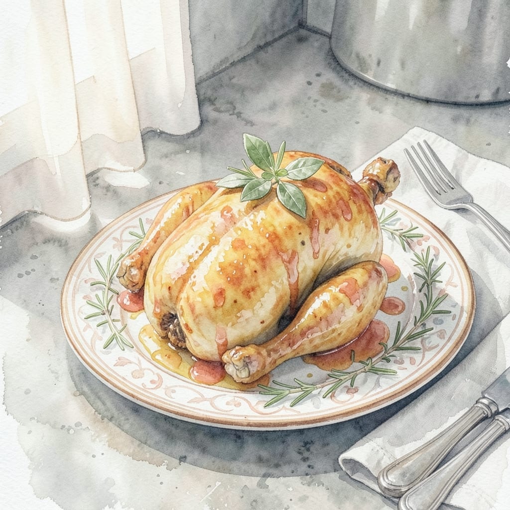 Roasted Chicken Recipe No Butter: Herb-Crusted Juiciness Without the Dairy