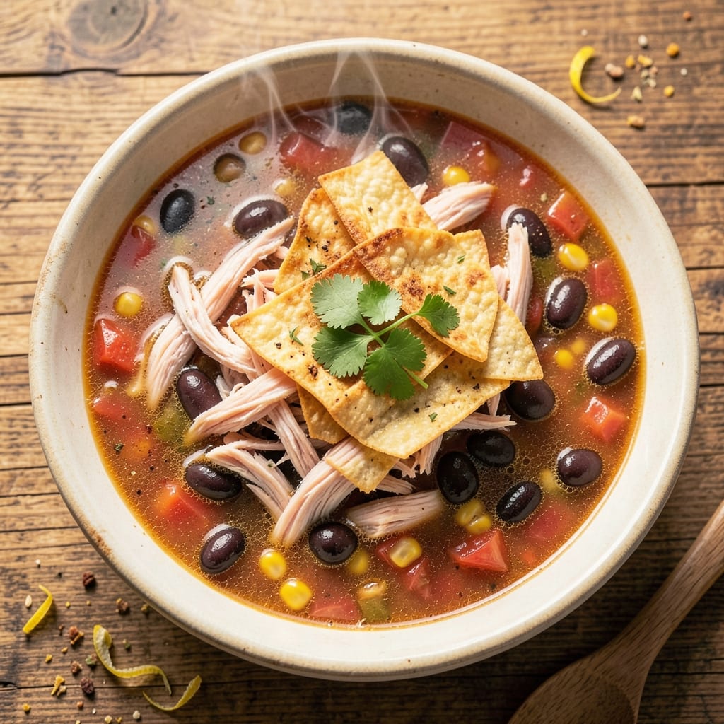 5-Can Chicken Tortilla Soup Recipe: Smoky, Spiced One-Pot Comfort
