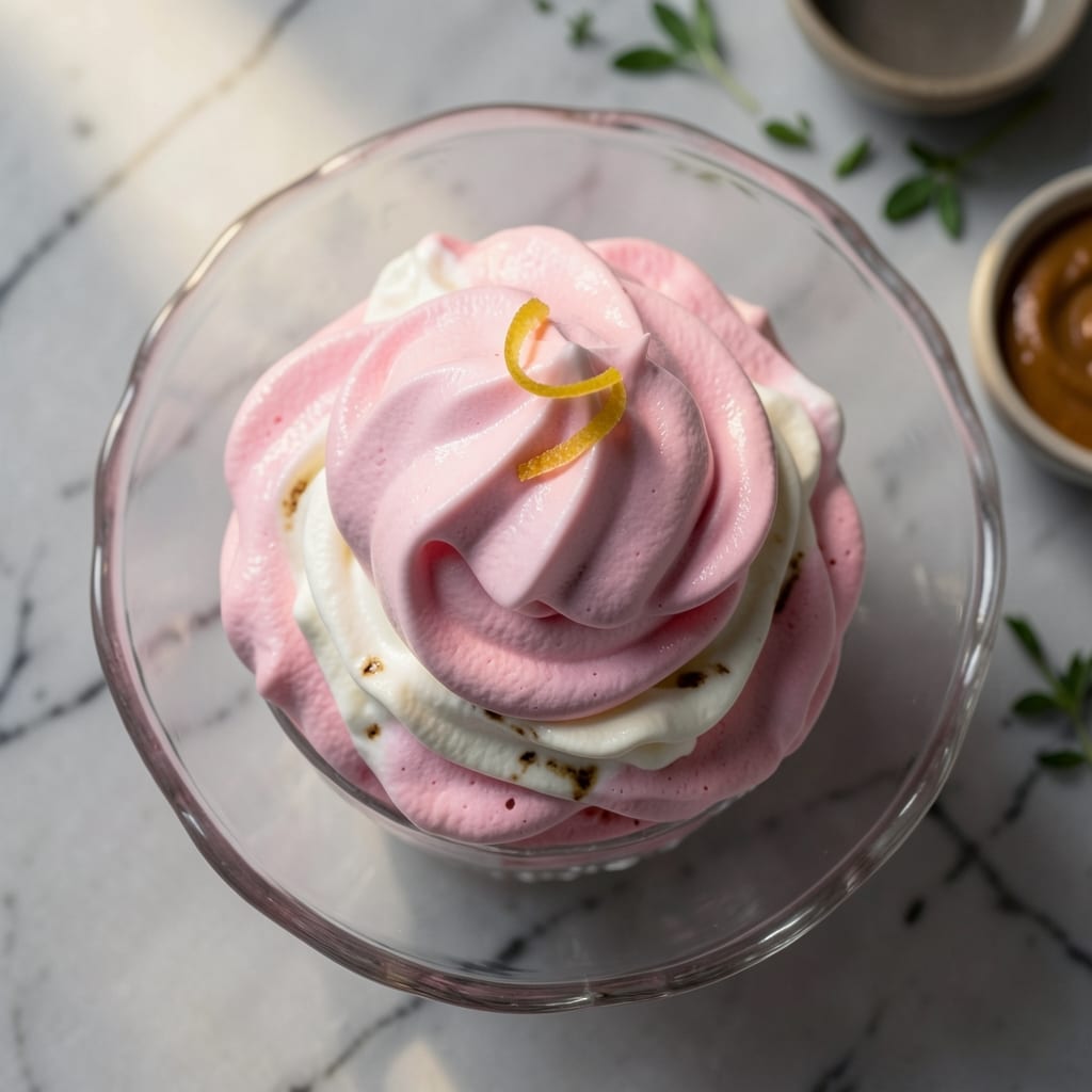 Pink Cloud Recipe: Whipped Dream Dessert with Cotton Candy Texture