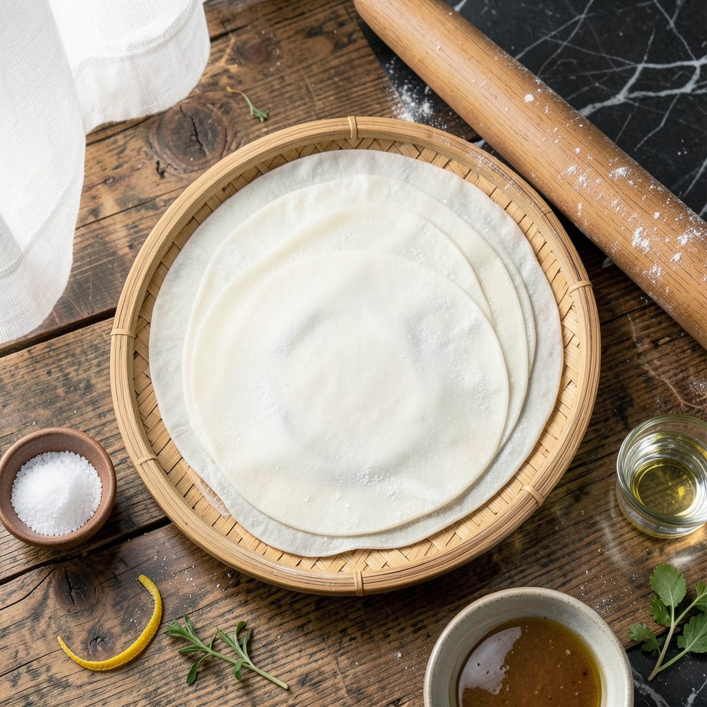 Gyoza Wrappers Recipe: Homemade Dumpling Skins With Perfect Elasticity