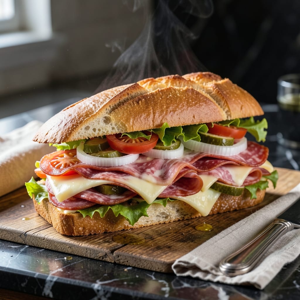Jimmy John's Vito Recipe: Italian Delicatessen Stacked High