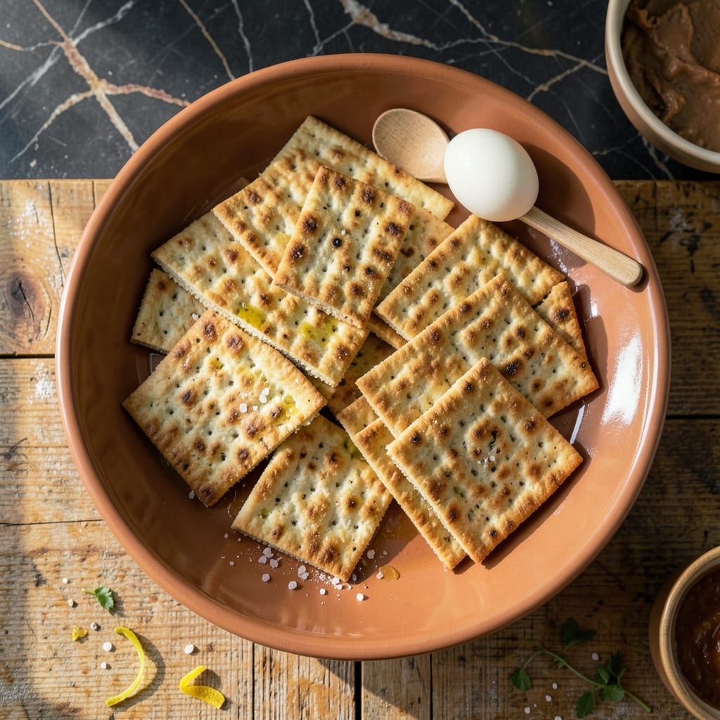Recipe for Making Matzo: Traditional Unleavened Bread in 18 Minutes