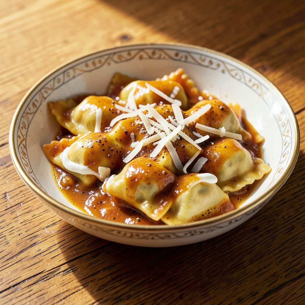 4 Cheese Ravioli Sauce Recipe: Richly Layered with Parmesan and Cream