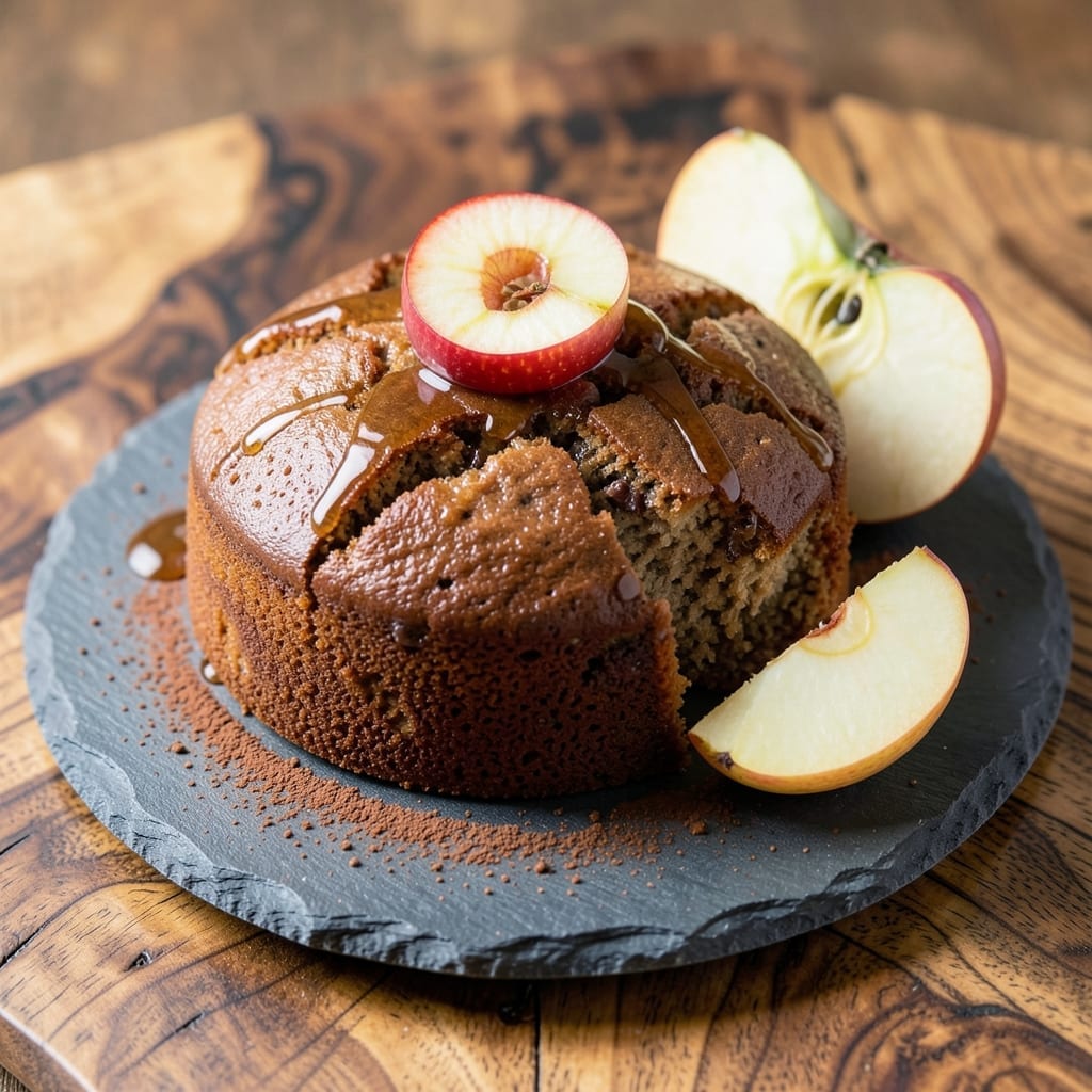 1 Apple 1 Egg Cocoa Powder Recipe: Moist Single-Serve Magic
