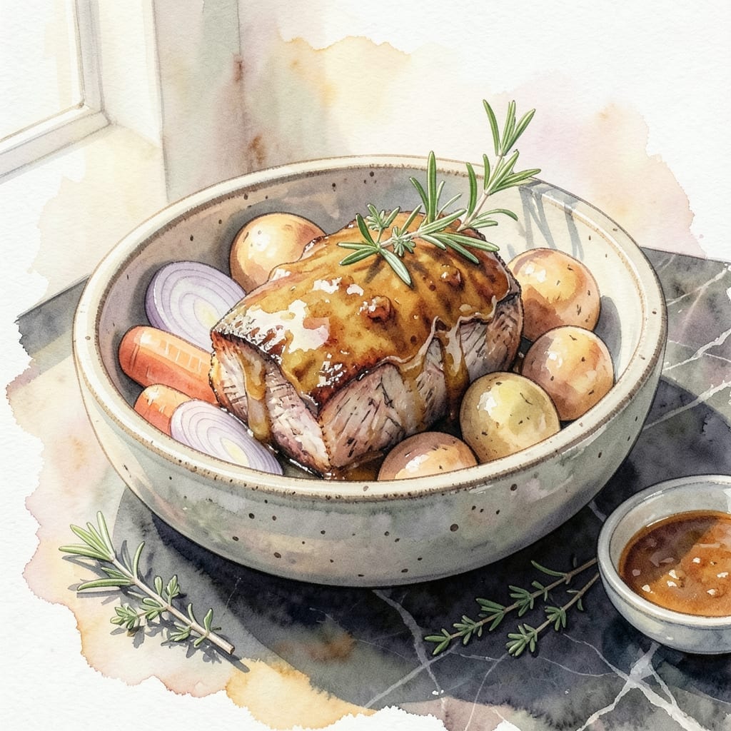 Pot Roast Crock Pot Recipe Au Jus: Hands-Off Slow-Cooked Tenderness