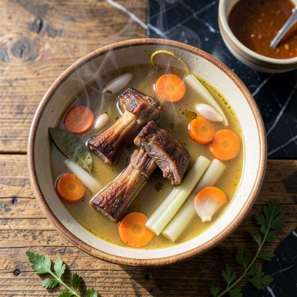 Beef Neck Bone Soup Recipe: Rich Broth with Fall-Off-The-Bone Meat