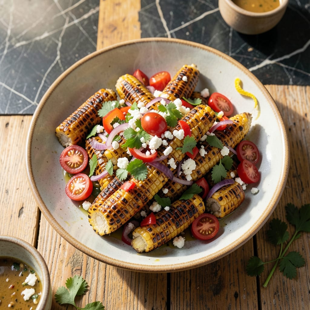 BBQ Corn Salad Recipe: Smoky Grilled Sweetness in Every Bite