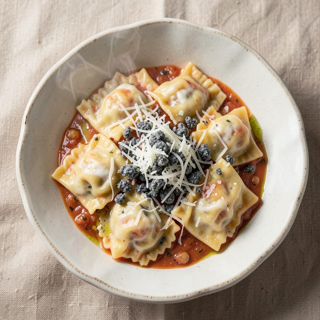 4 Cheese Tortellini Pasta Recipe: Cheesy Stuffed Pillows in Creamy Tomato Broth 4 Cheese Tortellini Pasta Recipe: Cheesy Stuffed Pillows in Creamy Tomato Broth