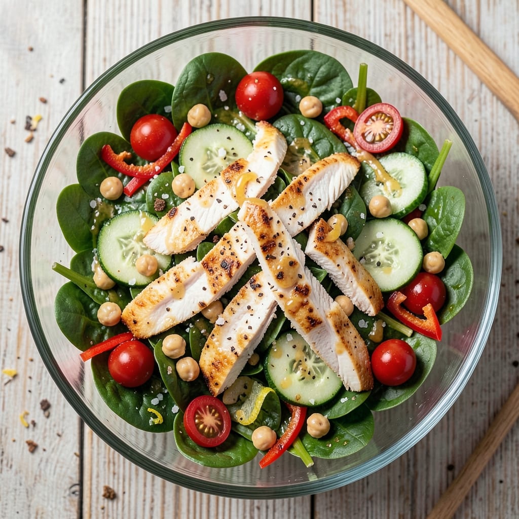 200-Calorie Salad Recipe: Crunchy, Protein-Packed Freshness in Minutes