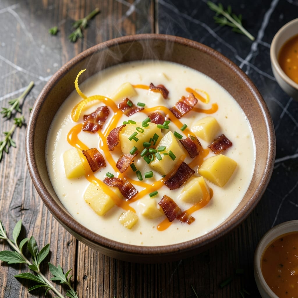Houlihan's Potato Soup Recipe: Loaded With Cheesy Bacon Goodness