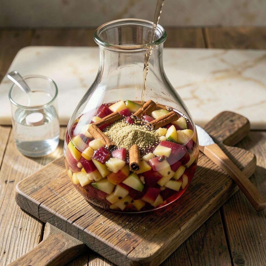 5-Litre Apple Wine Recipe: Fermented Spice and Sweetness in One Pot 5-Litre Apple Wine Recipe: Fermented Spice and Sweetness in One Pot