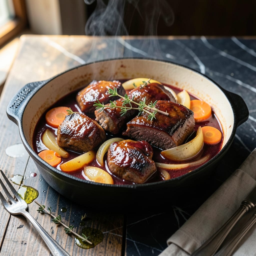 Braised Beef Cheeks Recipe: Melt-in-Your-Mouth Richness with Red Wine Depth