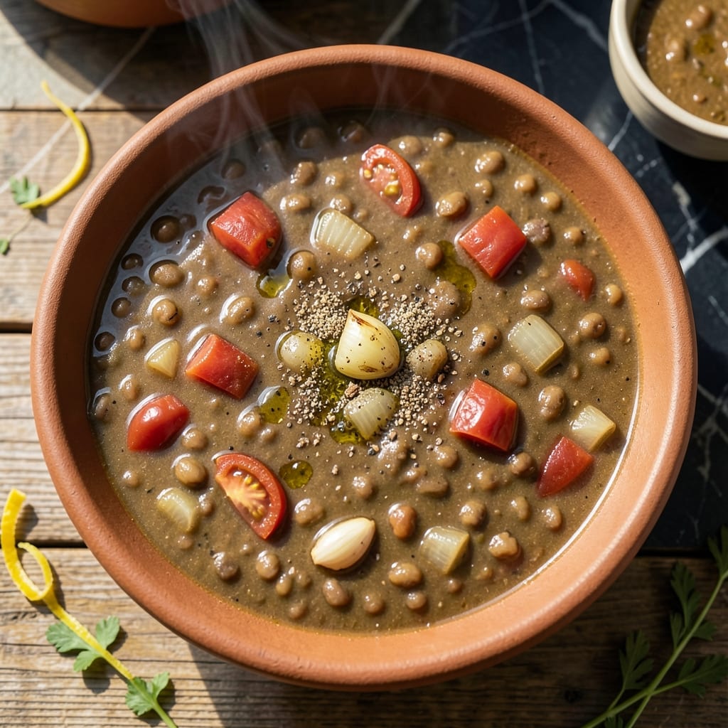 Aladdin's Lentil Soup Recipe: Middle Eastern Spices in Every Spoon