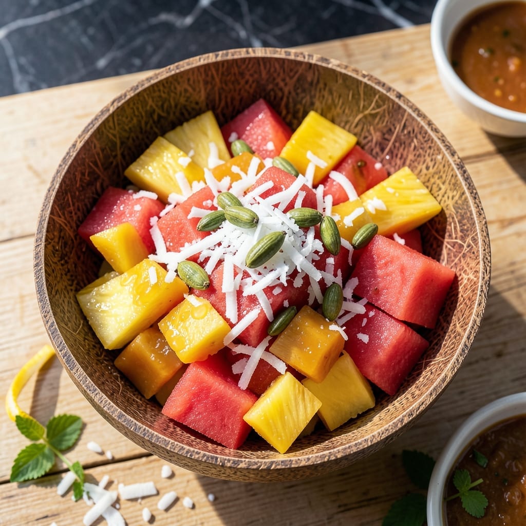Fruit Salad Recipe Kerala Style: Tropical Medley With Coconut and Cardamom