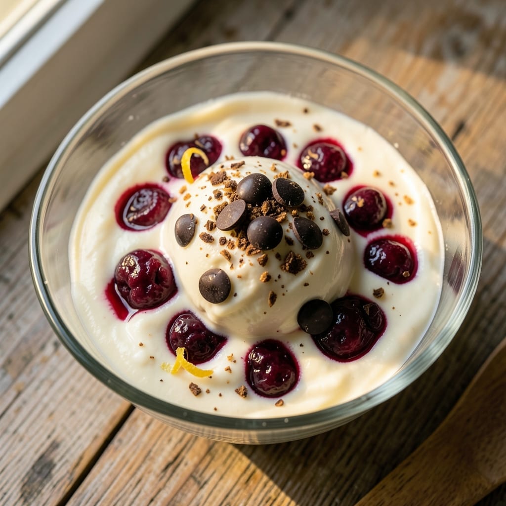 5 Minute Ice Cream Recipe: No-Churn Magic With Frozen Fruit Swirls