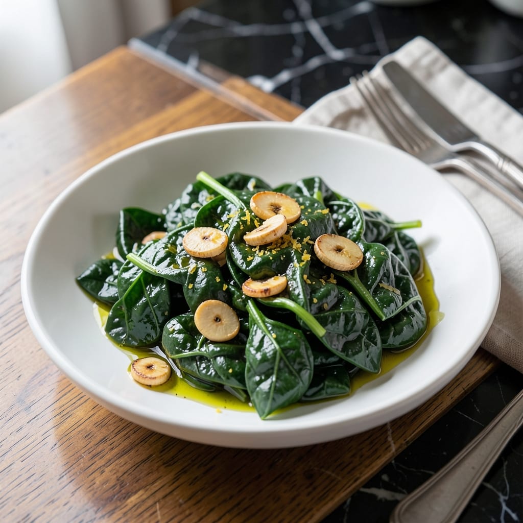 Pete and Sam's Italian Spinach Recipe: Garlicky Greens With a Lemon Zest Finish