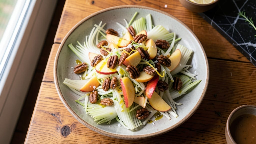 Fennel Apple Walnut Salad Recipe: Crispy Celery-Like Crunch with Sweet ...