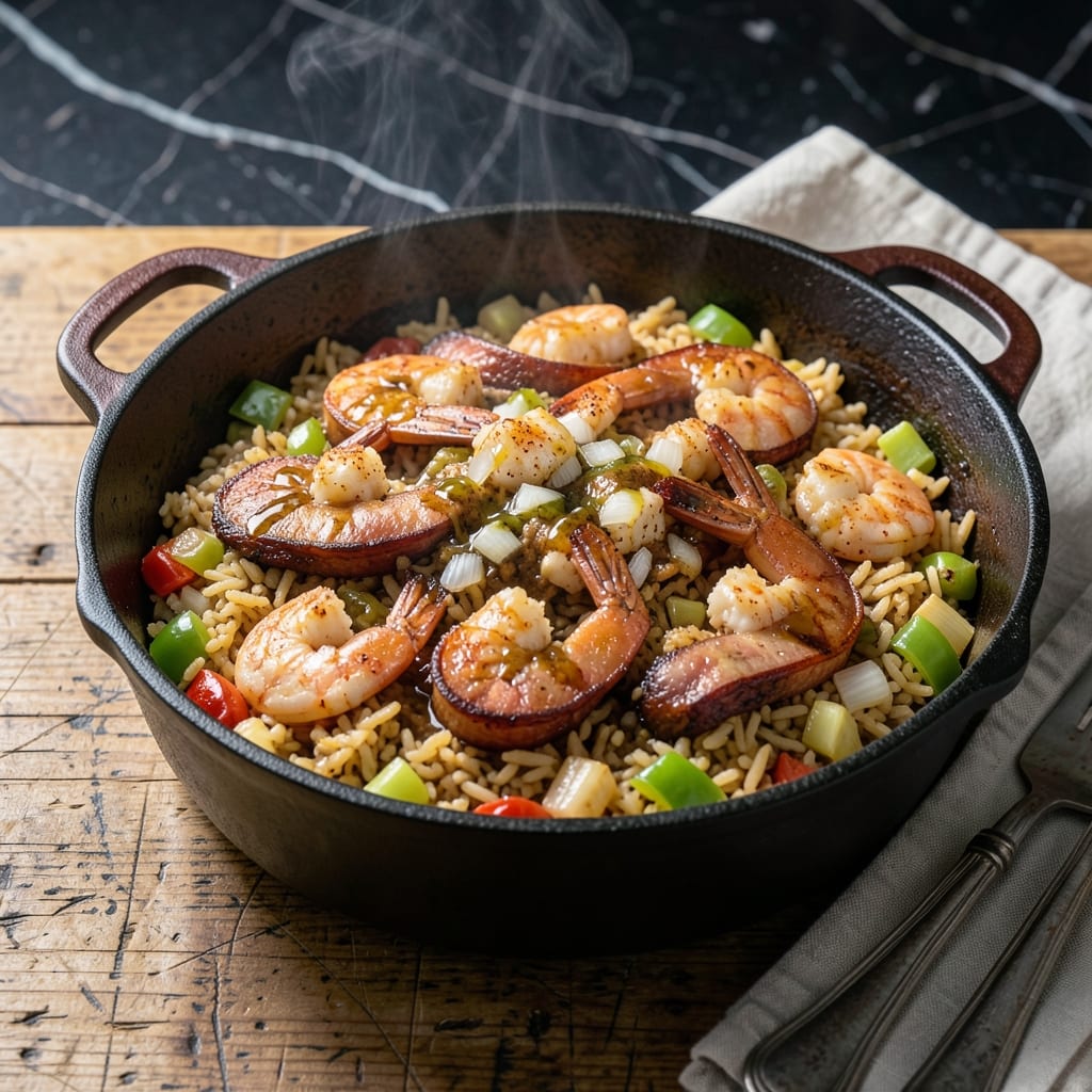 Best New Orleans Jambalaya Recipe: Andouille Sausage and Shrimp Spice Extravaganza
