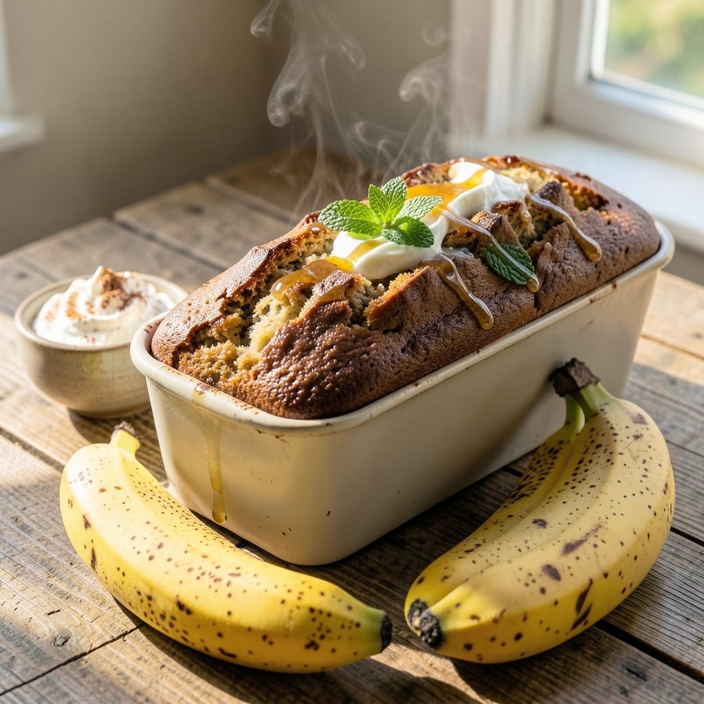 3 Banana Bread Recipe UK: Golden Crust and Soft Spice Harmony