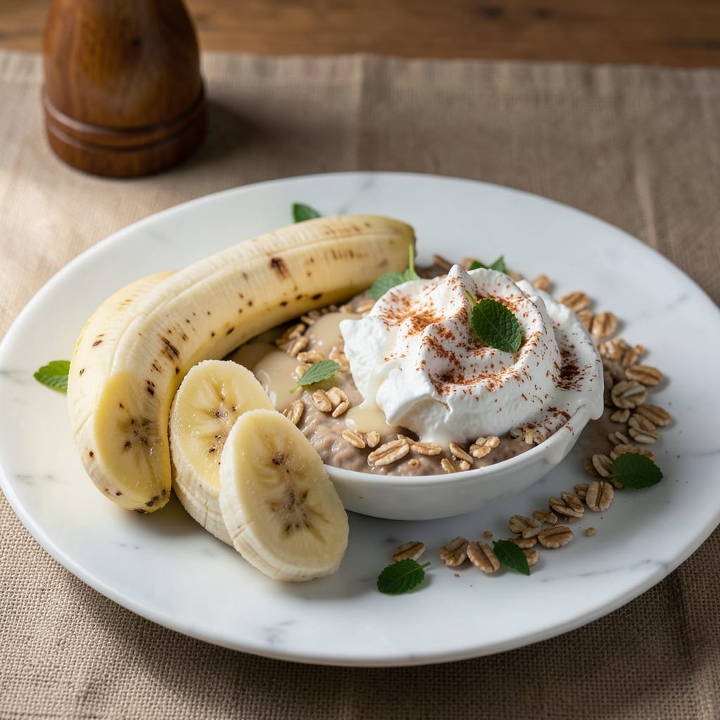 2 Ripe Bananas Healthy Recipe for Weight Loss: Protein-Packed Pancake Stack