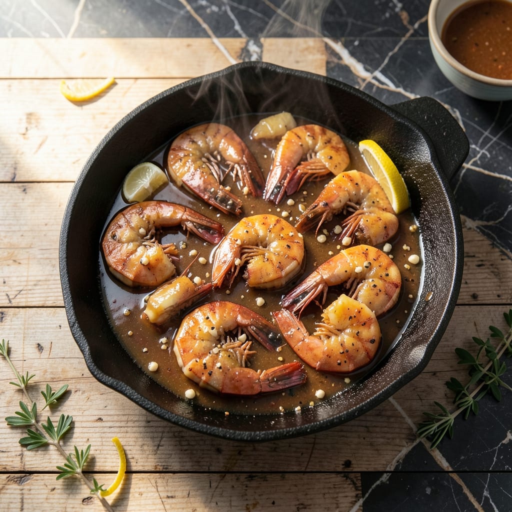 BBQ Shrimp Recipe New Orleans Style: Buttery Garlic-Spiced Bayou Classic