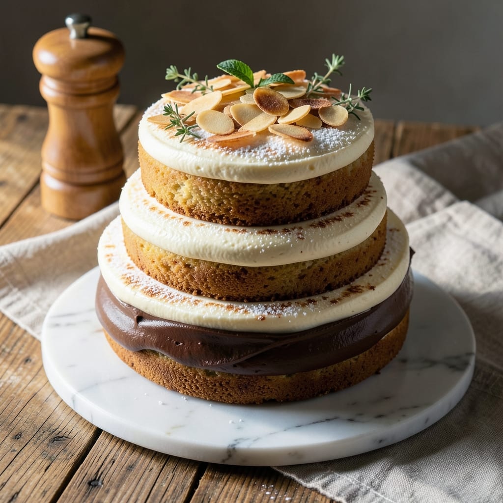 12-Inch Birthday Cake Recipe: Two-Layer Vanilla Buttercream Tower