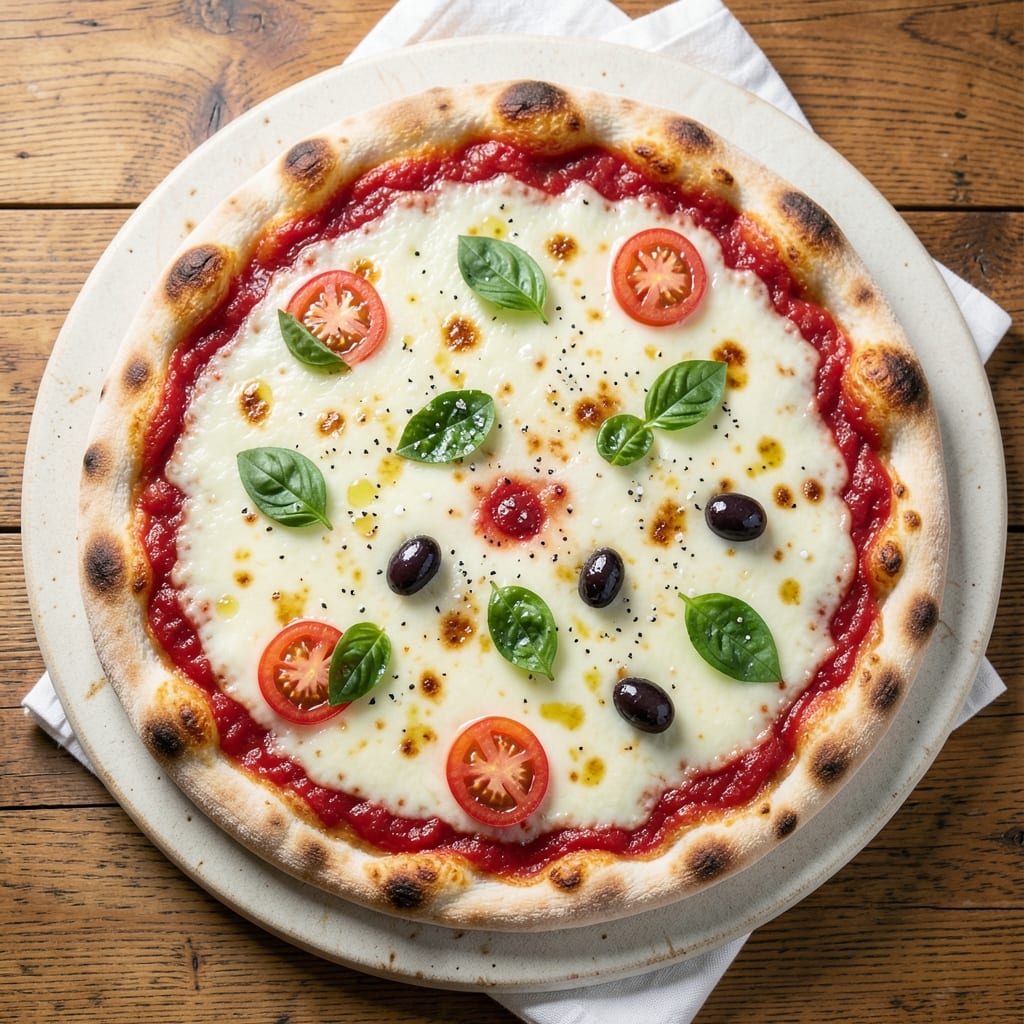 300-Calorie Pizza Recipe: Crispy Thin Crust With Cheesy Satisfaction