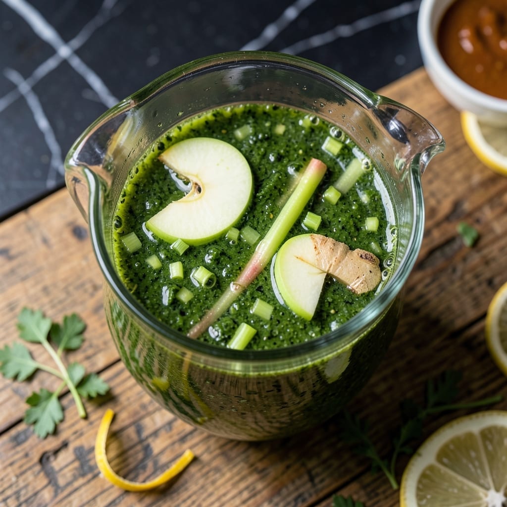 Recipe For Kale Juice Drink: Vibrant Green Immunity Boost