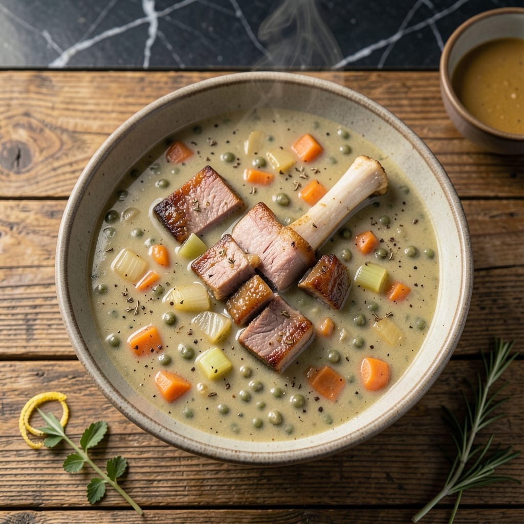 Honey Baked Ham Split Pea Soup Recipe: Smoky Depth in Every Spoon